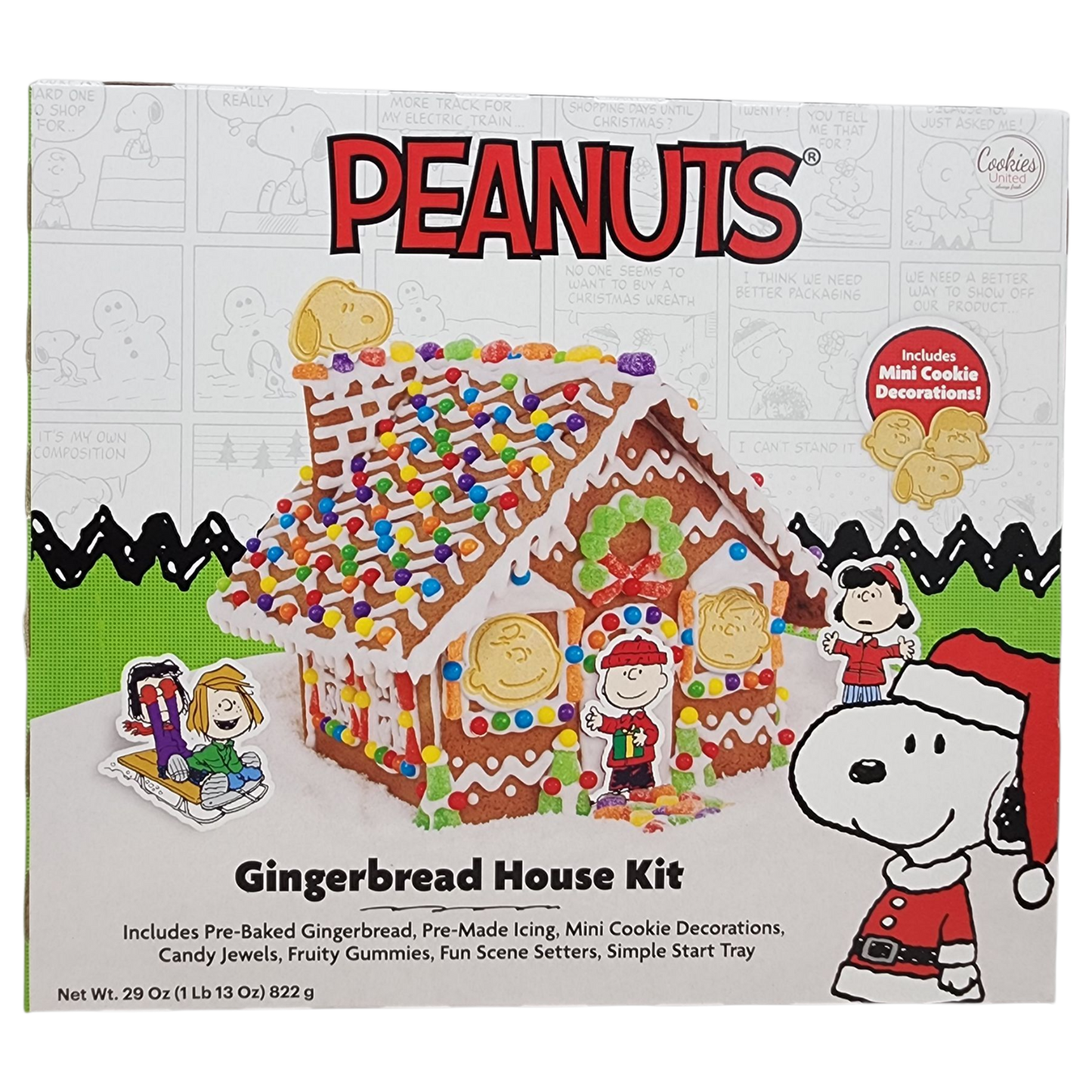 Peanuts Gingerbread House Kit
