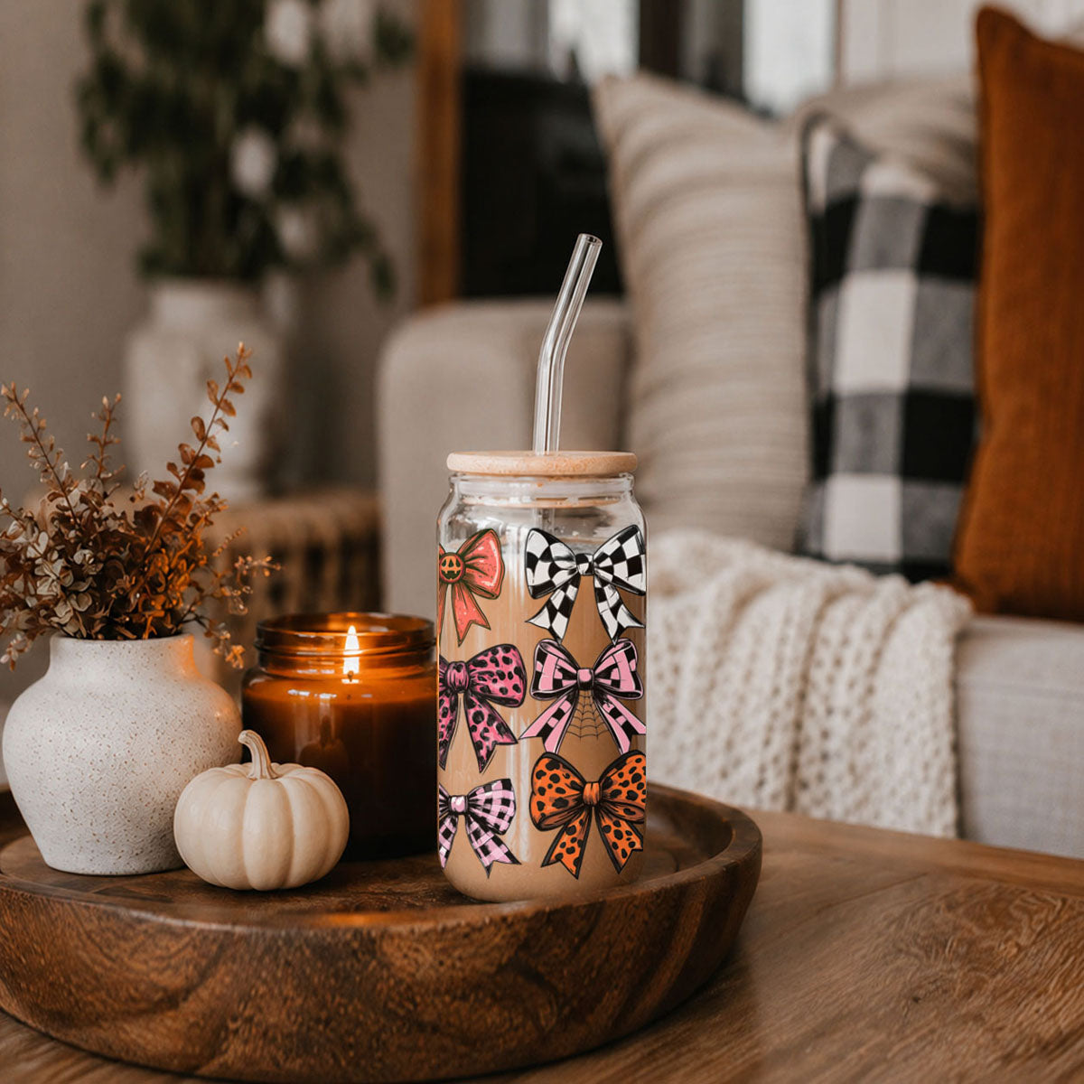 Fall Bows 20oz