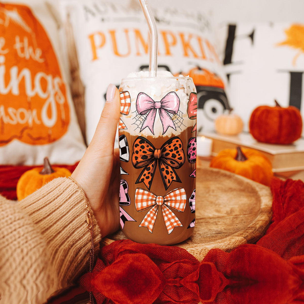 Fall Bows 20oz