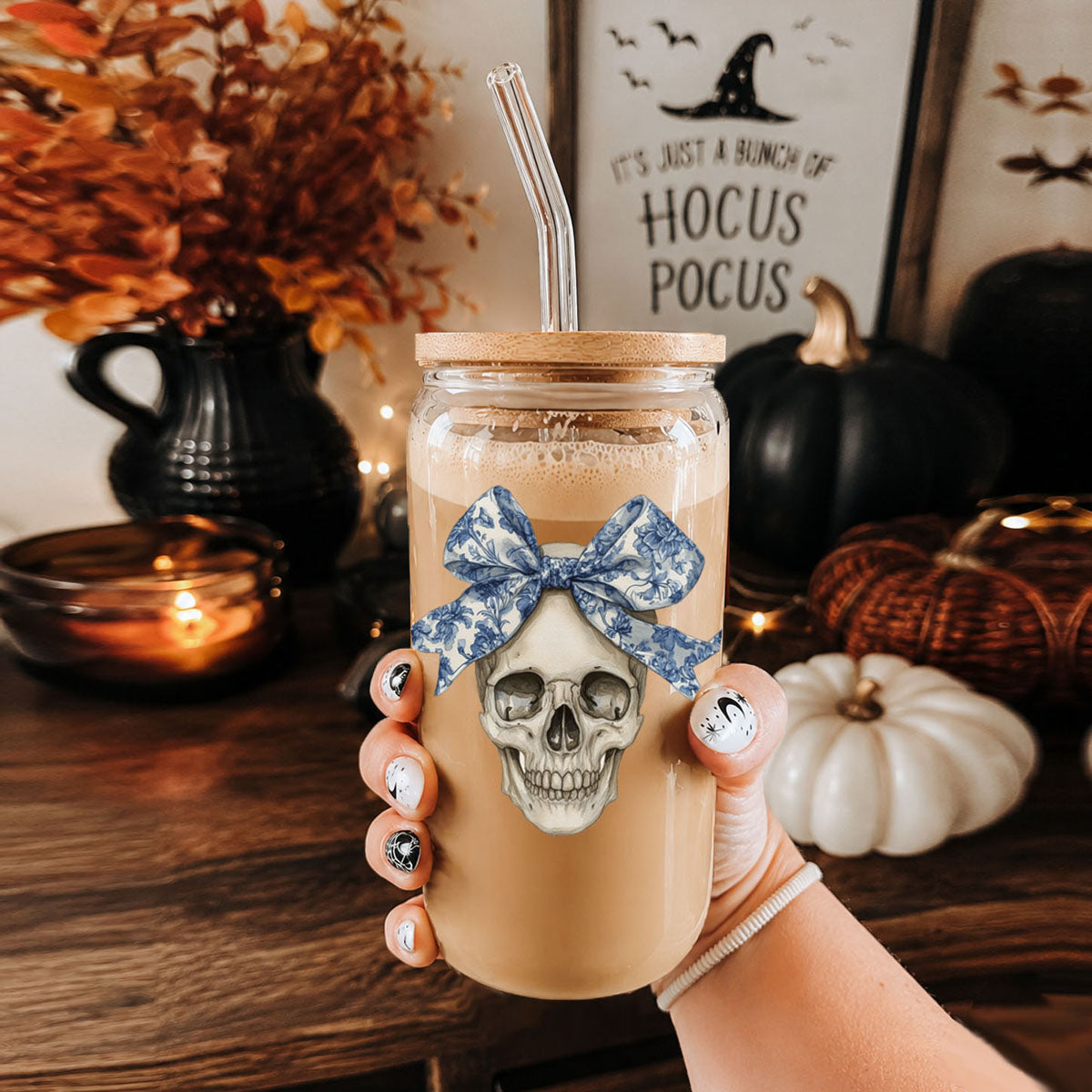Bow Skull 20oz