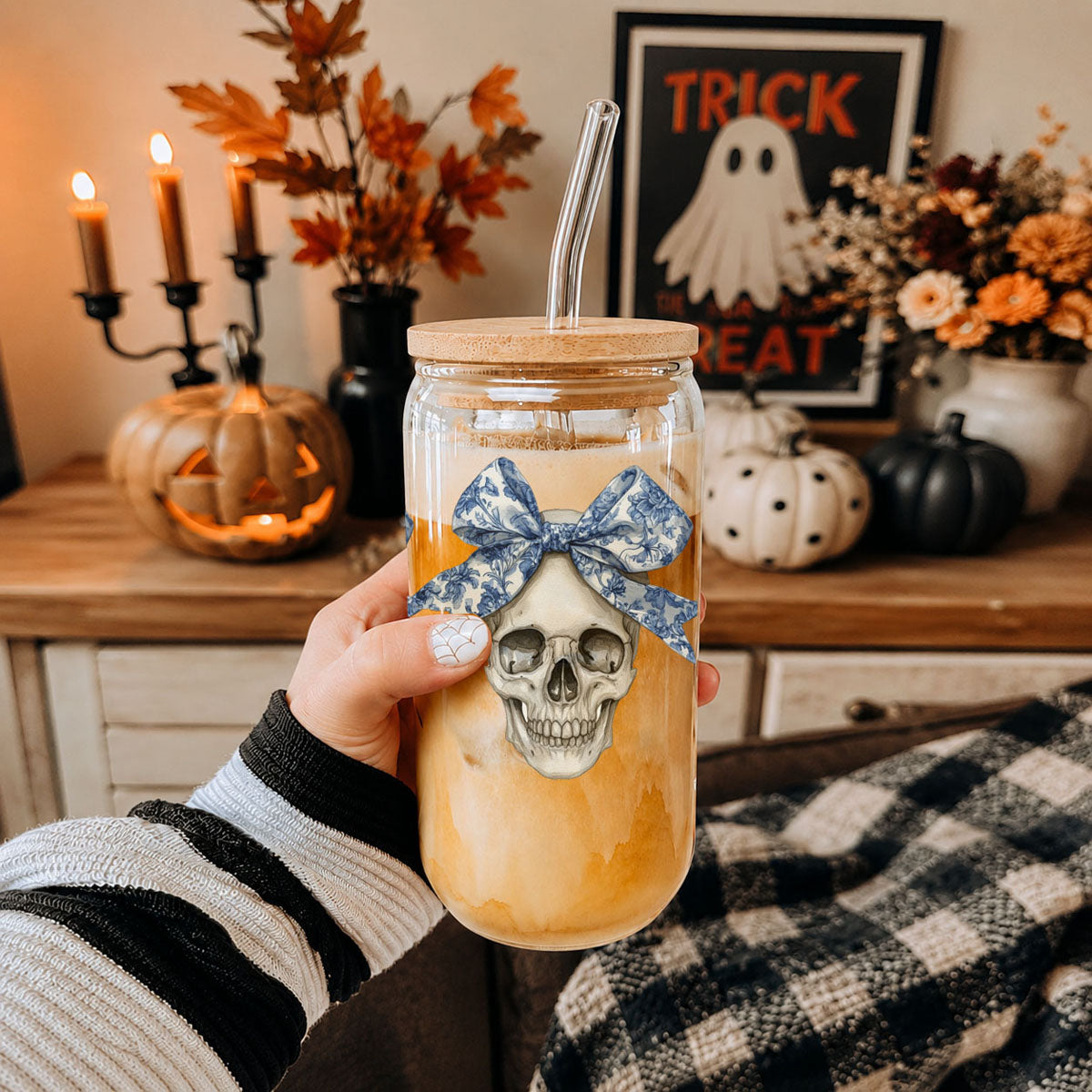Bow Skull 20oz
