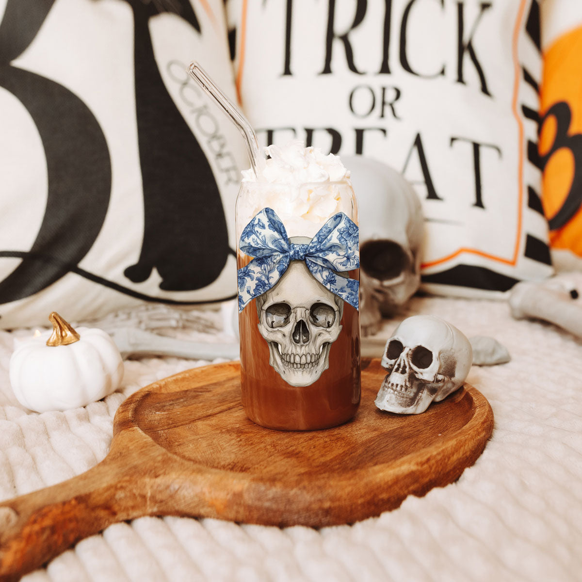 Bow Skull 20oz