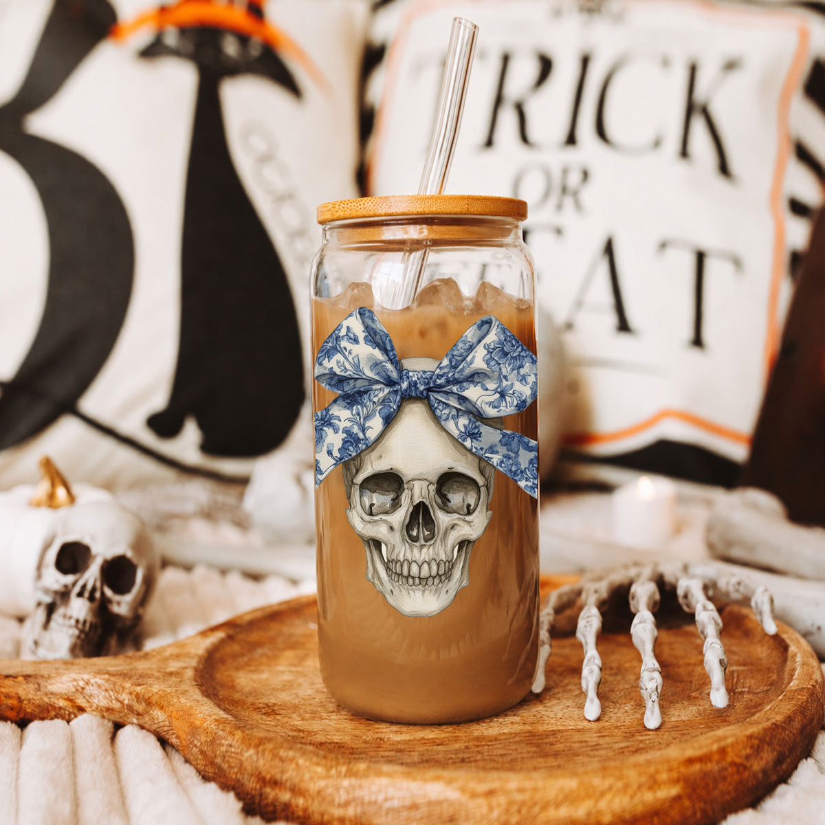 Bow Skull 20oz