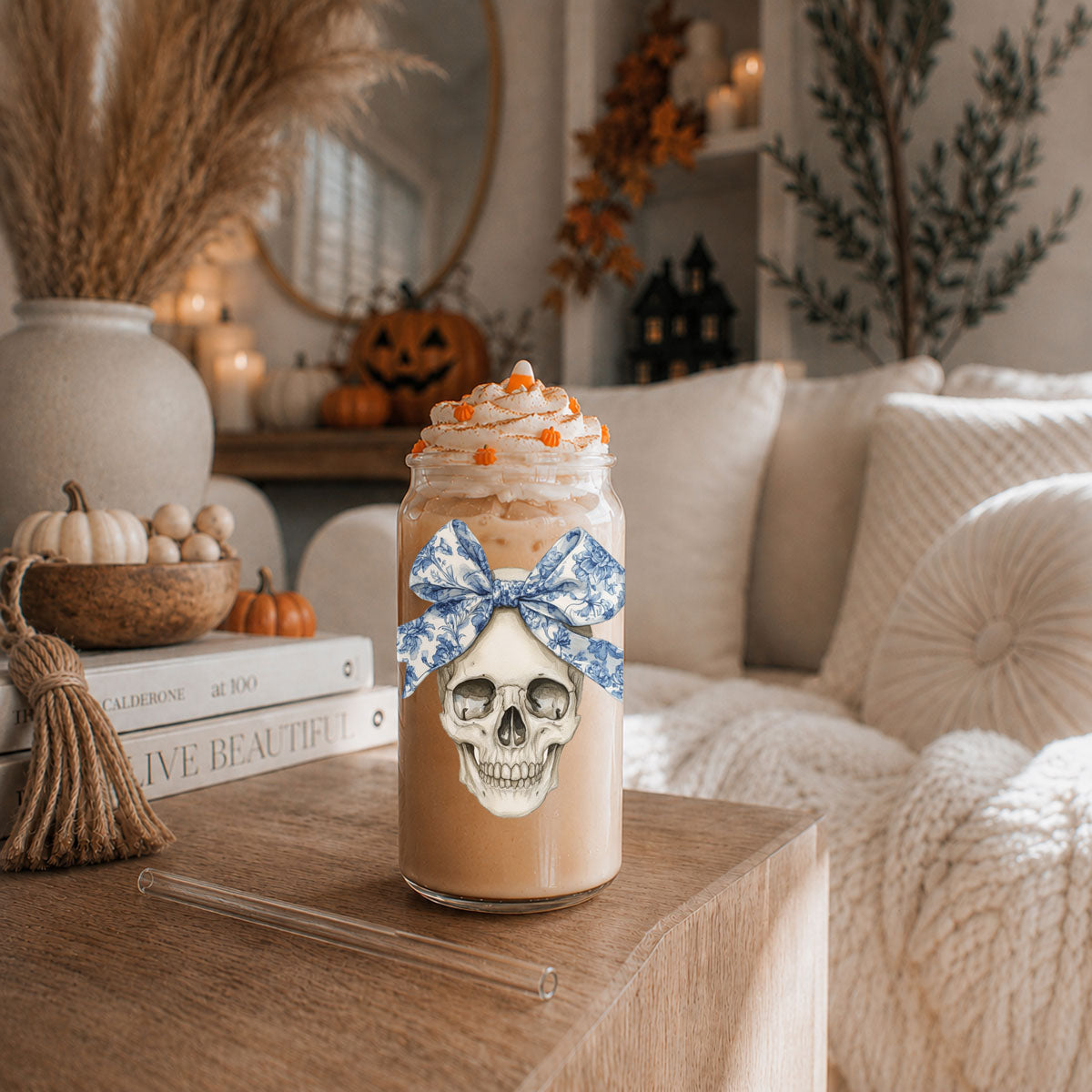 Bow Skull 20oz