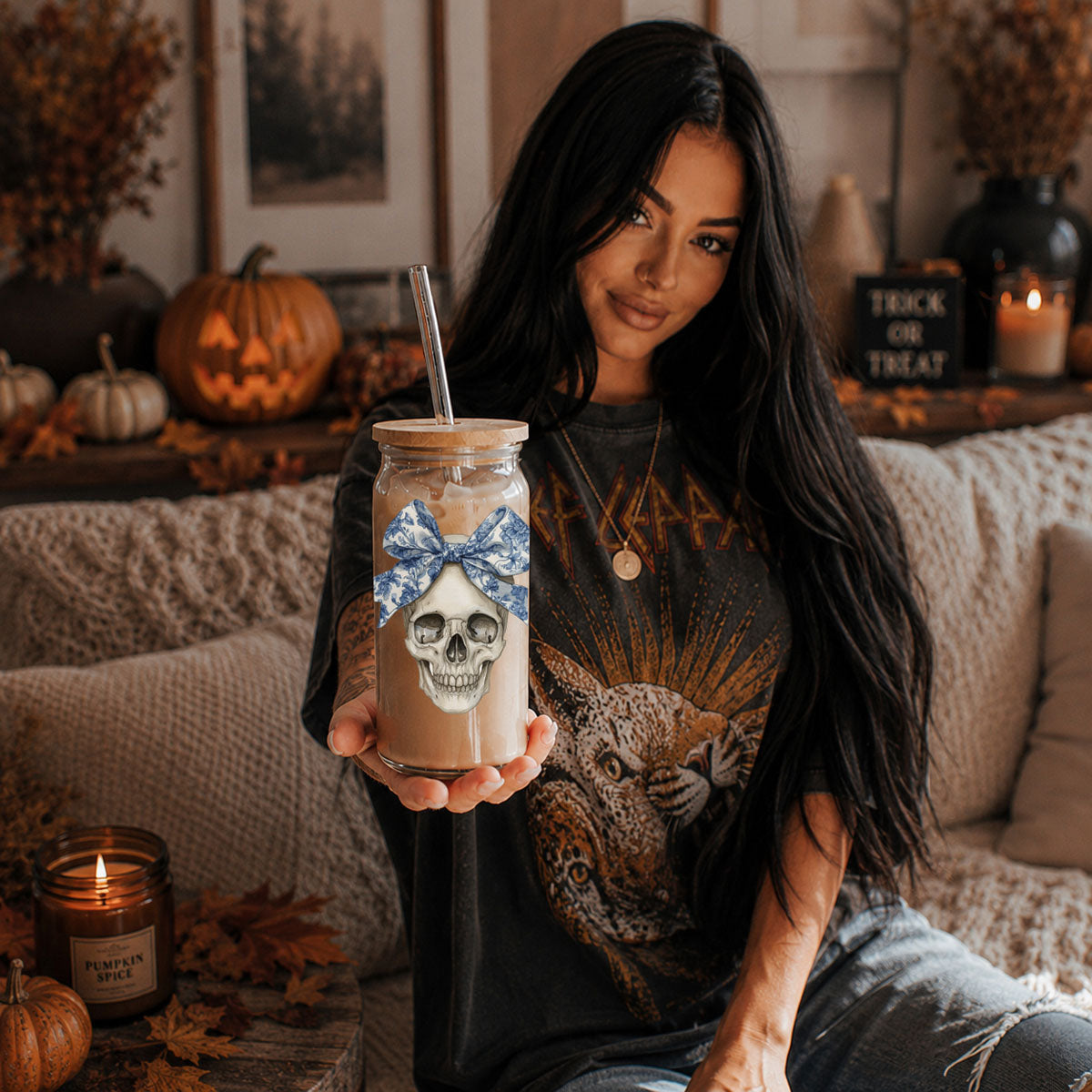 Bow Skull 20oz