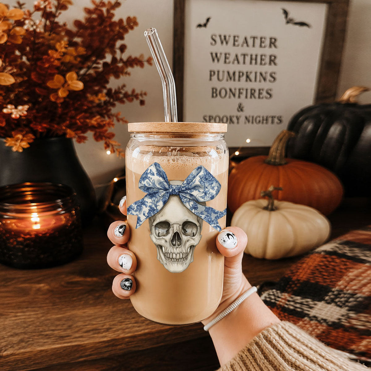 Bow Skull 20oz