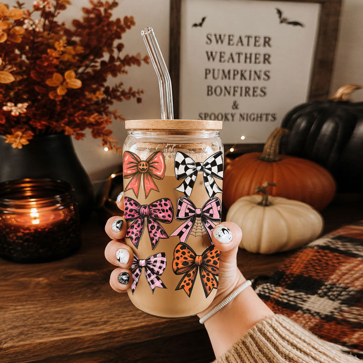 Fall Bows 20oz