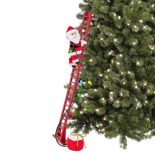 Super Climbing Santa - Plush Santa