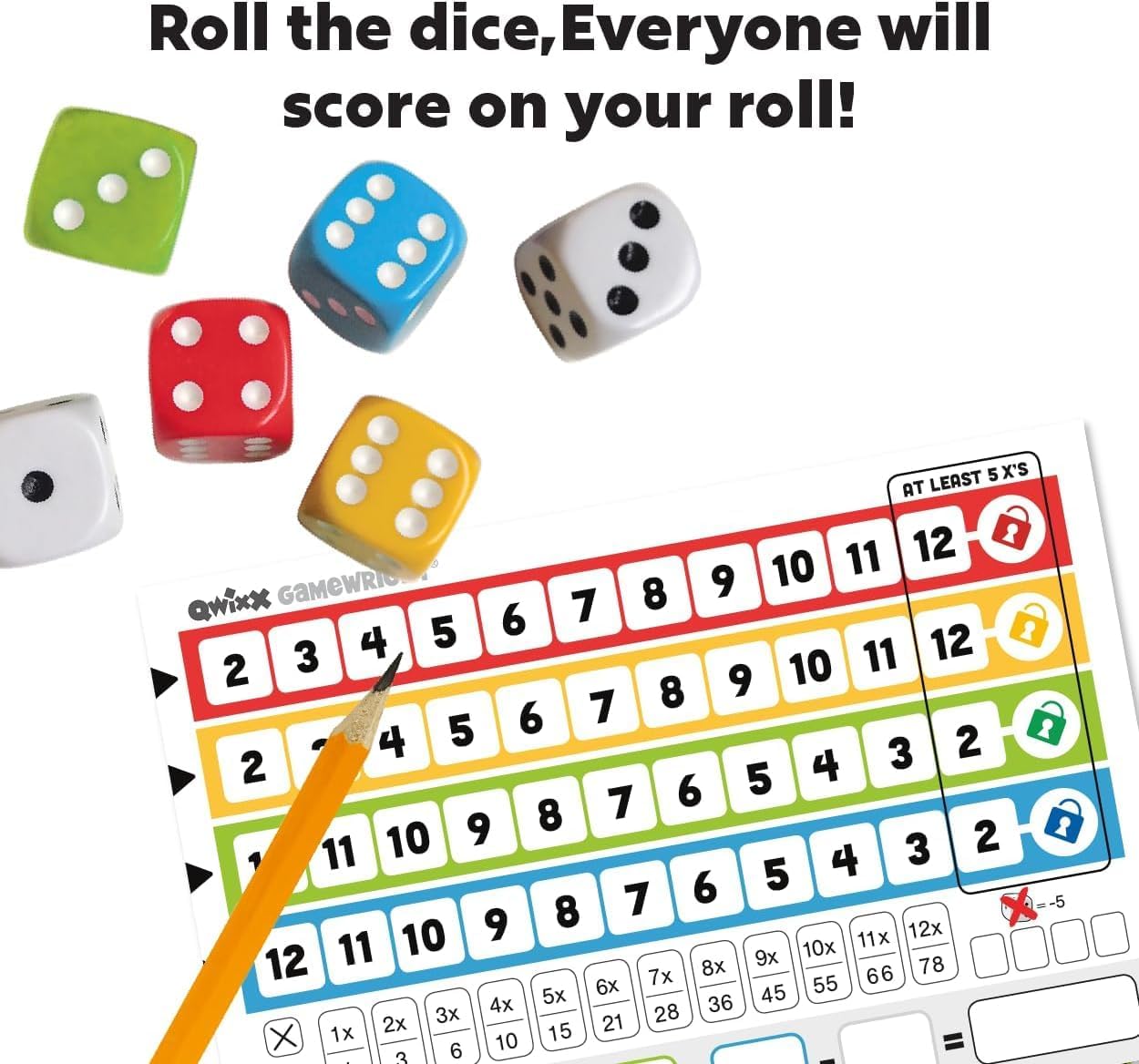 Qwixx - A Fast Family Dice Game