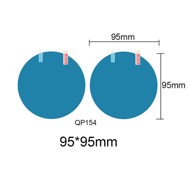 Car Rear Mirror Protective Film Anti Fog Window Clear Rainproof Rear View Mirror Protective Soft Film Auto Accessories Car Rearview Mirror Film Rainproof Waterproof Mirror Film Anti Fog Nano Coating Car Film for Car Mirrors Side Windows