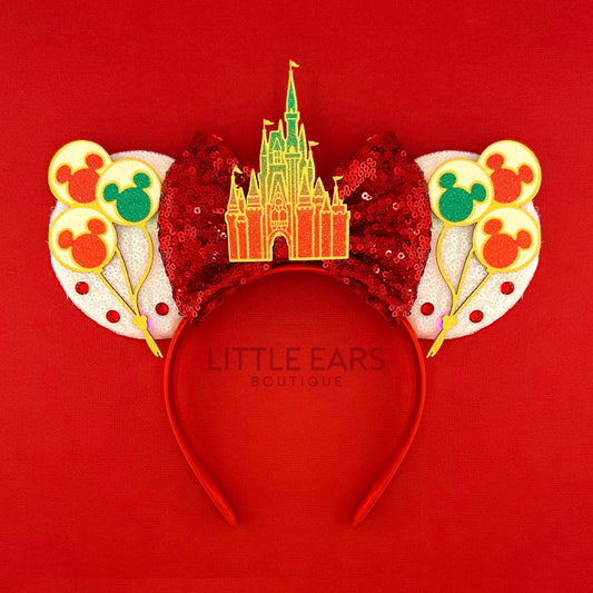 Castle Christmas Mickey Ears