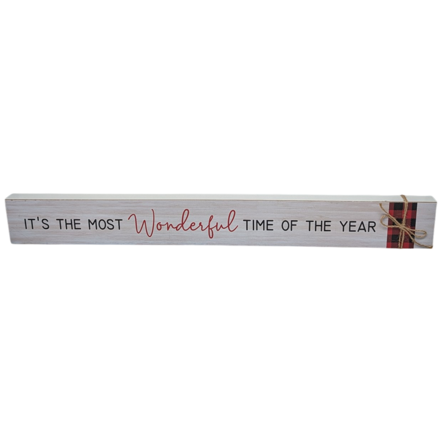 It's the Most Wonderful Time of the Year - Tabletop Shelf Sitter