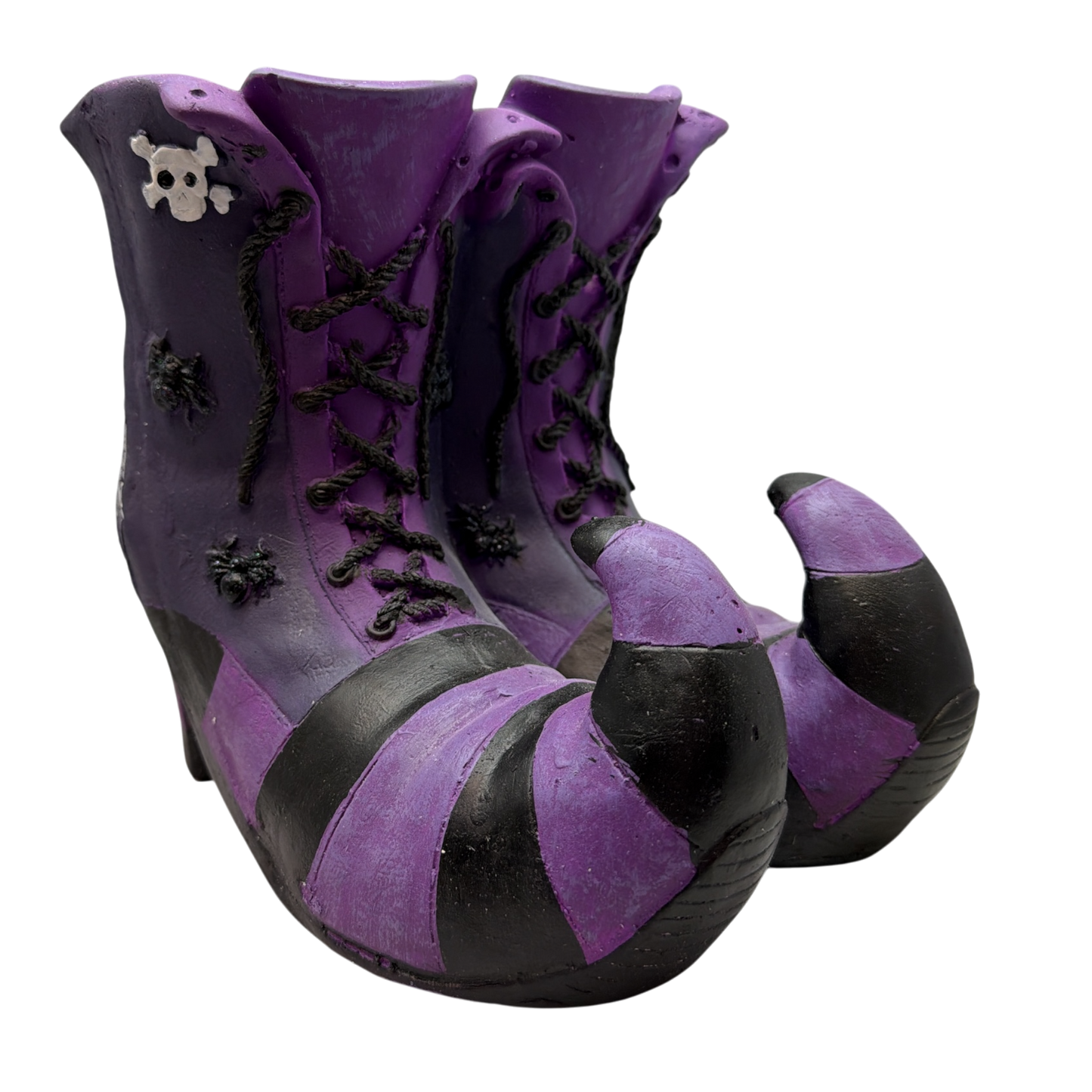 Halloween Witch Boots - Purple