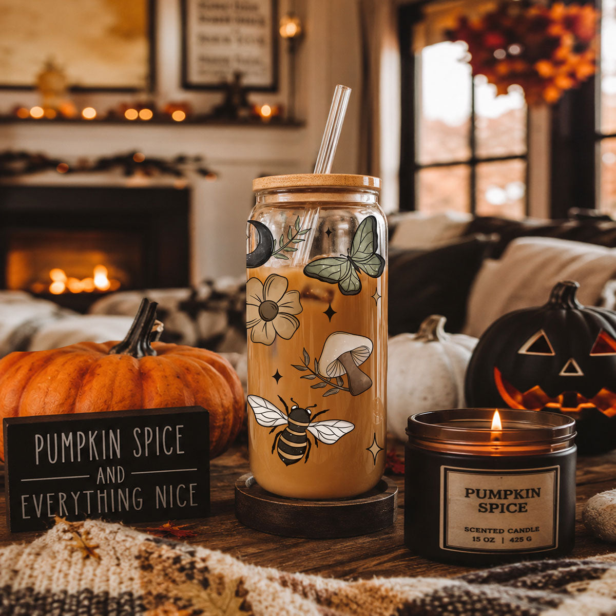 Fall Cottagecore 20oz