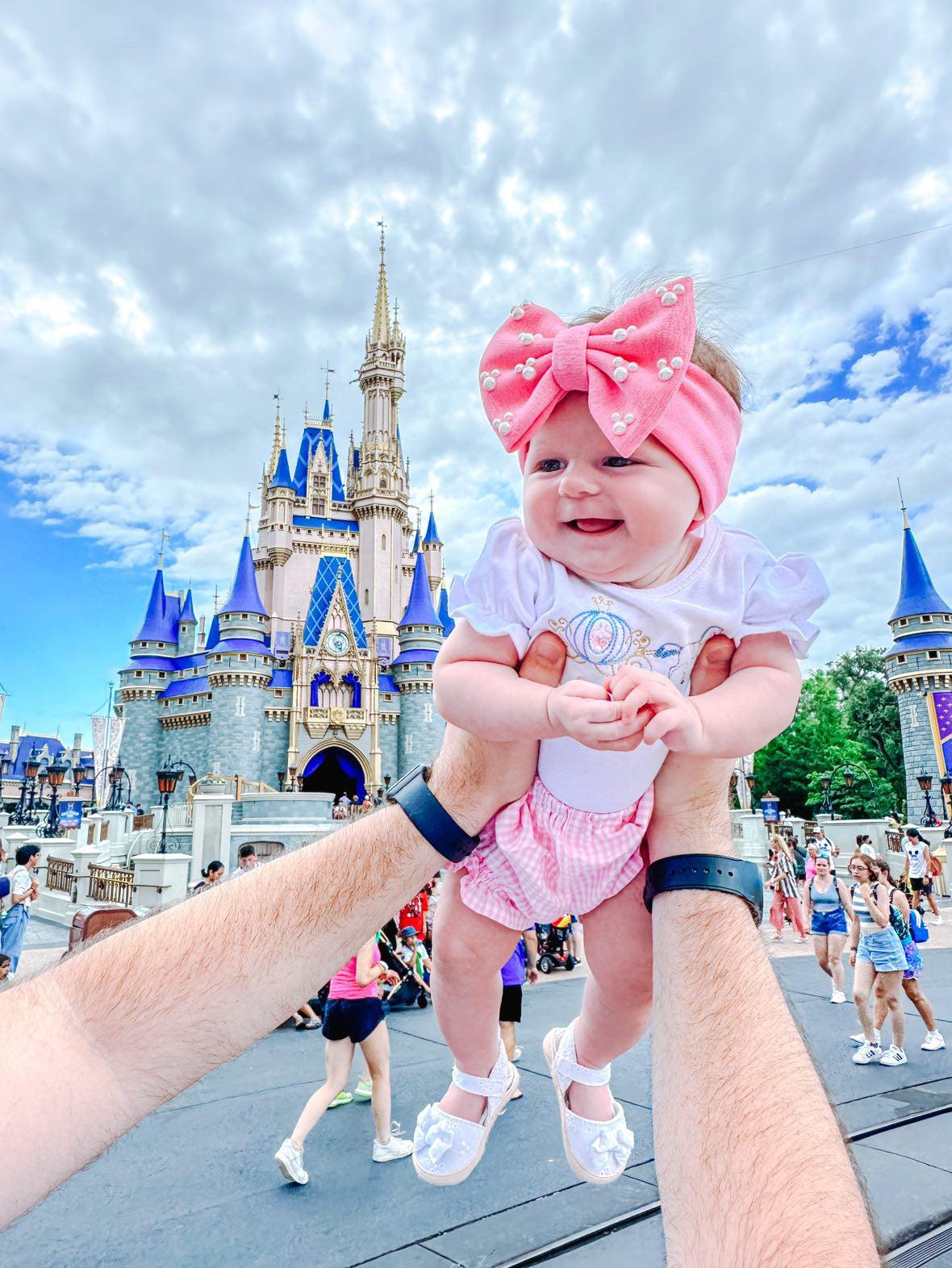 Cotton Baby Bow Headband