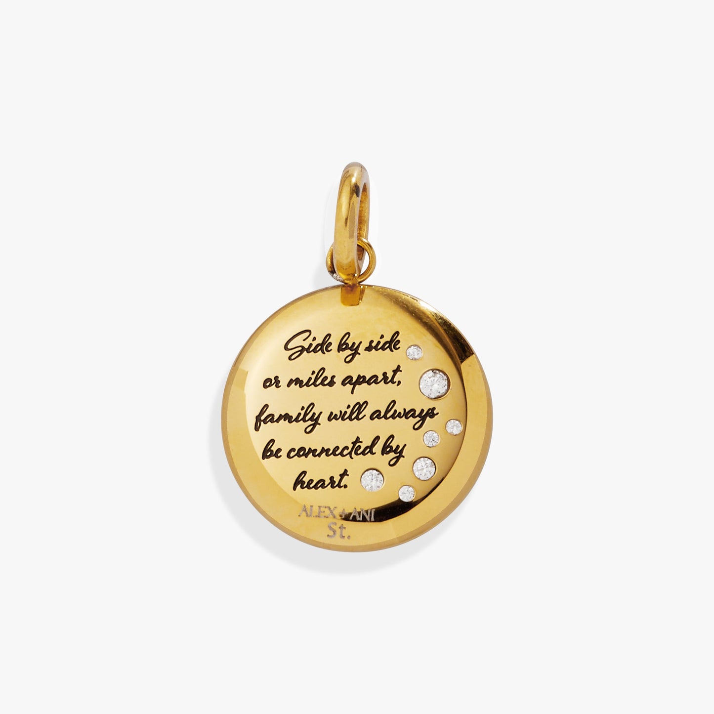Daughter Dandelion Disc Charm