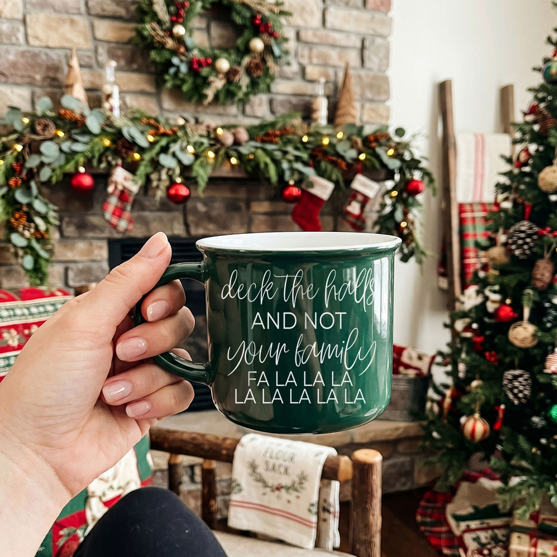 cozy Christmas blanket and mug aesthetic
festive holiday home decor mug
Christmas kitchen counter decorations
Christmas coffee station accessories
holiday coffee bar decor ideas
farmhouse Christmas coffee mug
rustic Christmas kitchen decor mug