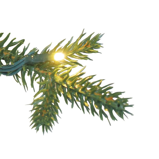 Montana Fir Tree with Twinking White LED Lights - 12 Foot