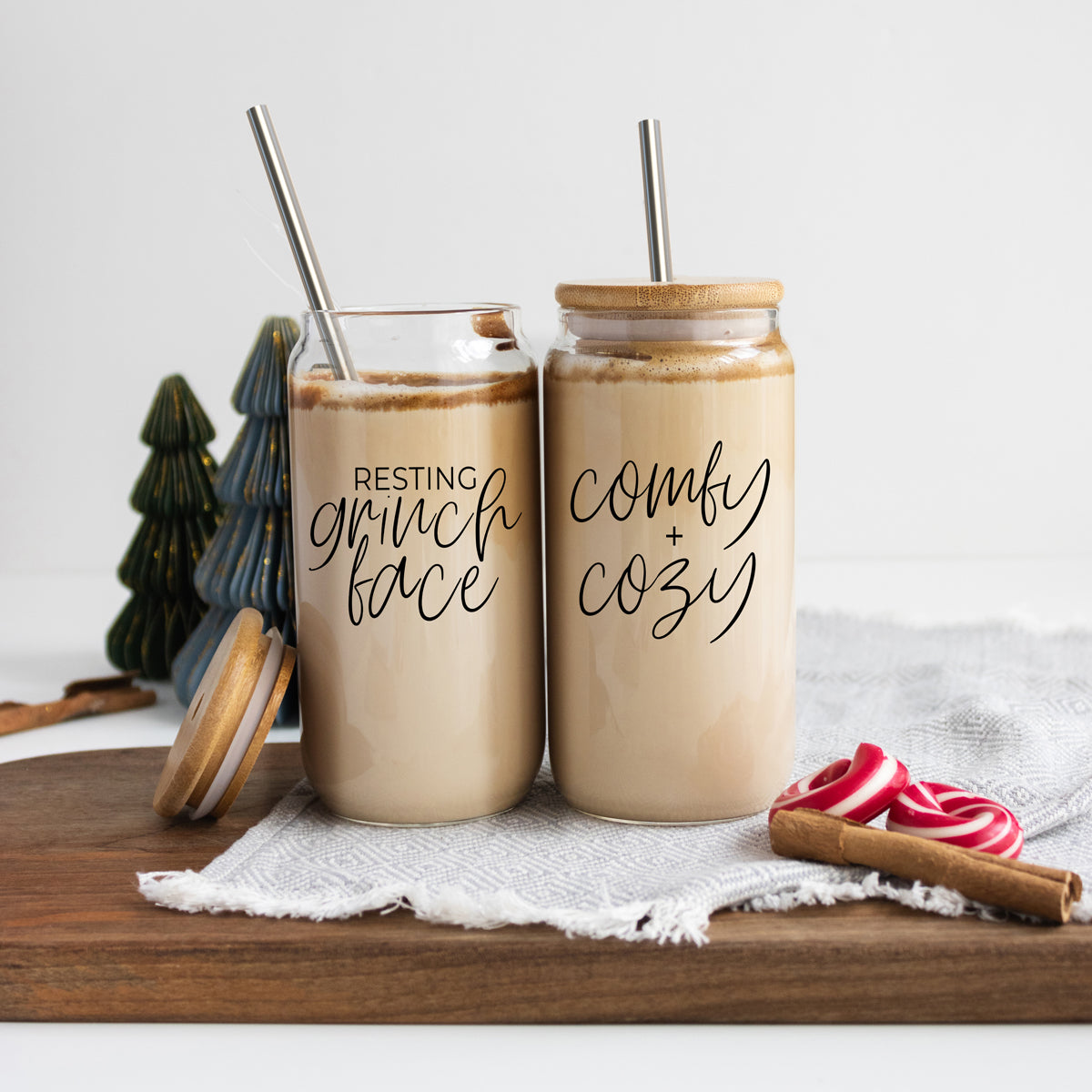 Grinch Face Set 17oz