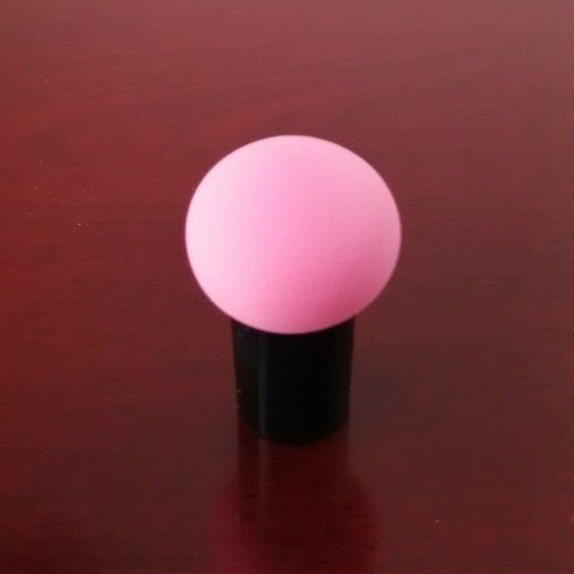 Elegant Womens Non-latex Makeup Sponge Mushroom Head Powder Liquid Dry And Wet Multifunction Makeup Brush Cosmetic Tool Storage Box