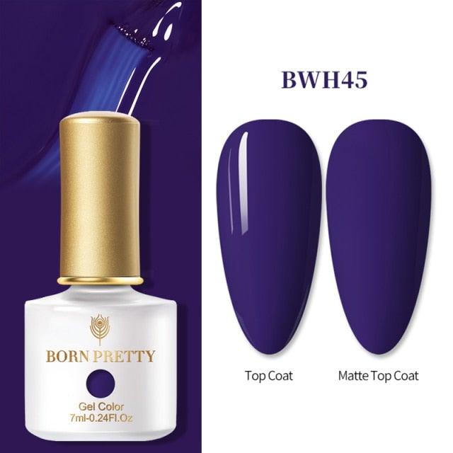 Fashion 2022 New Womens Colorful Nail Gel Polish Modern Glitter Pink Purple UV Diamond Stylish Design Nail Colors Gel For Girls and Women In Shinny Trend Color
