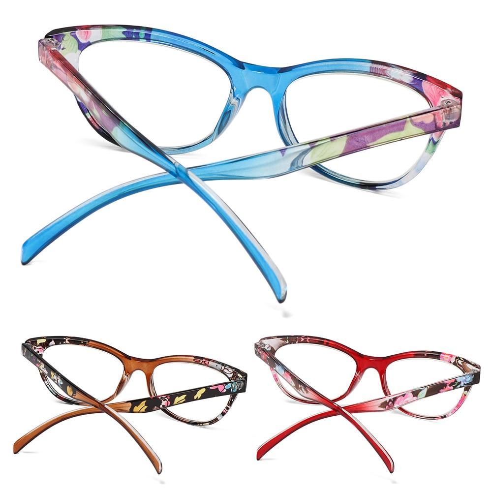 Fashion Reading Eyeglasses Men Women High Definition Transparent Optical Eyewear Anti Blue Eye Protection Eyeglasses Transparent Optical Eyewear With Diopter +1.0~+ 4.0