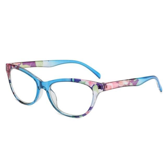 Fashion Reading Eyeglasses Men Women High Definition Transparent Optical Eyewear Anti Blue Eye Protection Eyeglasses Transparent Optical Eyewear With Diopter +1.0~+ 4.0