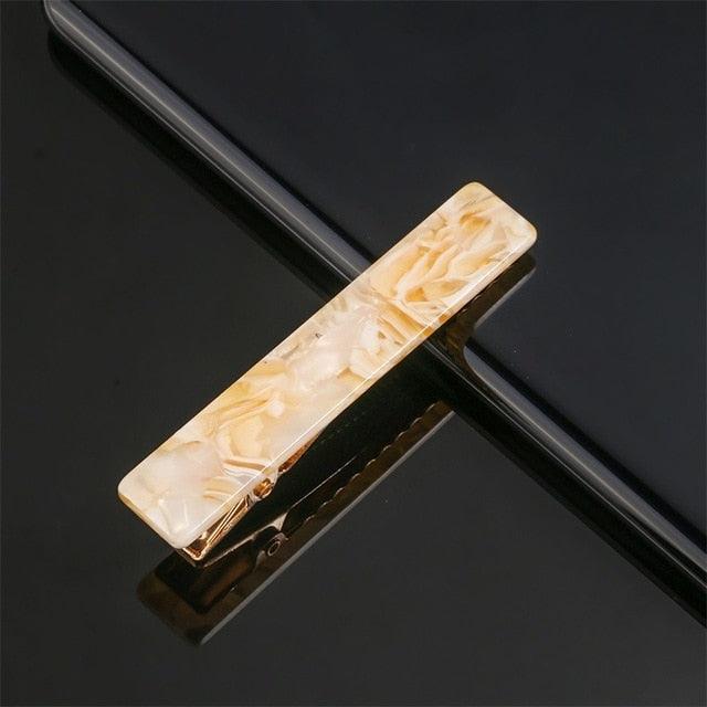 Fashion Women Metal Acetate Hair Pin Clip Leopard Hair Clip Geometric Hairpins Hairgrips Barrette Hairpin Gorgeous Hair Accessories For Women