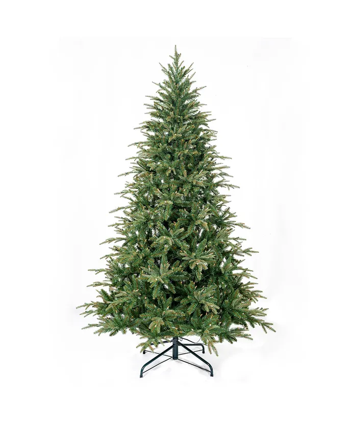 Evergreen Elegance 7.5-Foot Pre-Lit Grand Fir Tree