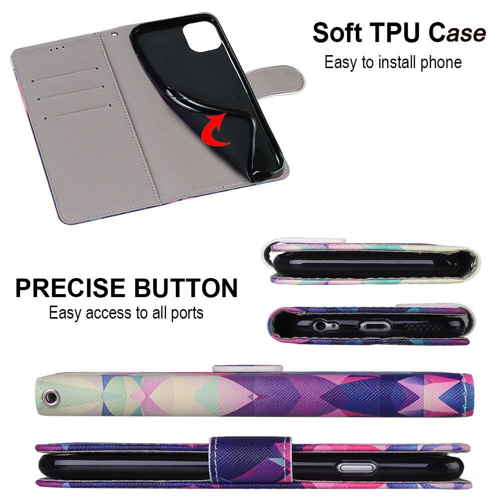 Flip Case For Xiaomi Redmi 9 9A 9C NFC 8 8A Phone Case Leather Silicone Wallet Cover For Redmi Note 8 Pro 9 9S 9 Pro Book Cases  Leather Case Flip Cover PU Wallet Case Kickstand Magnet Closure Card Slot Holder