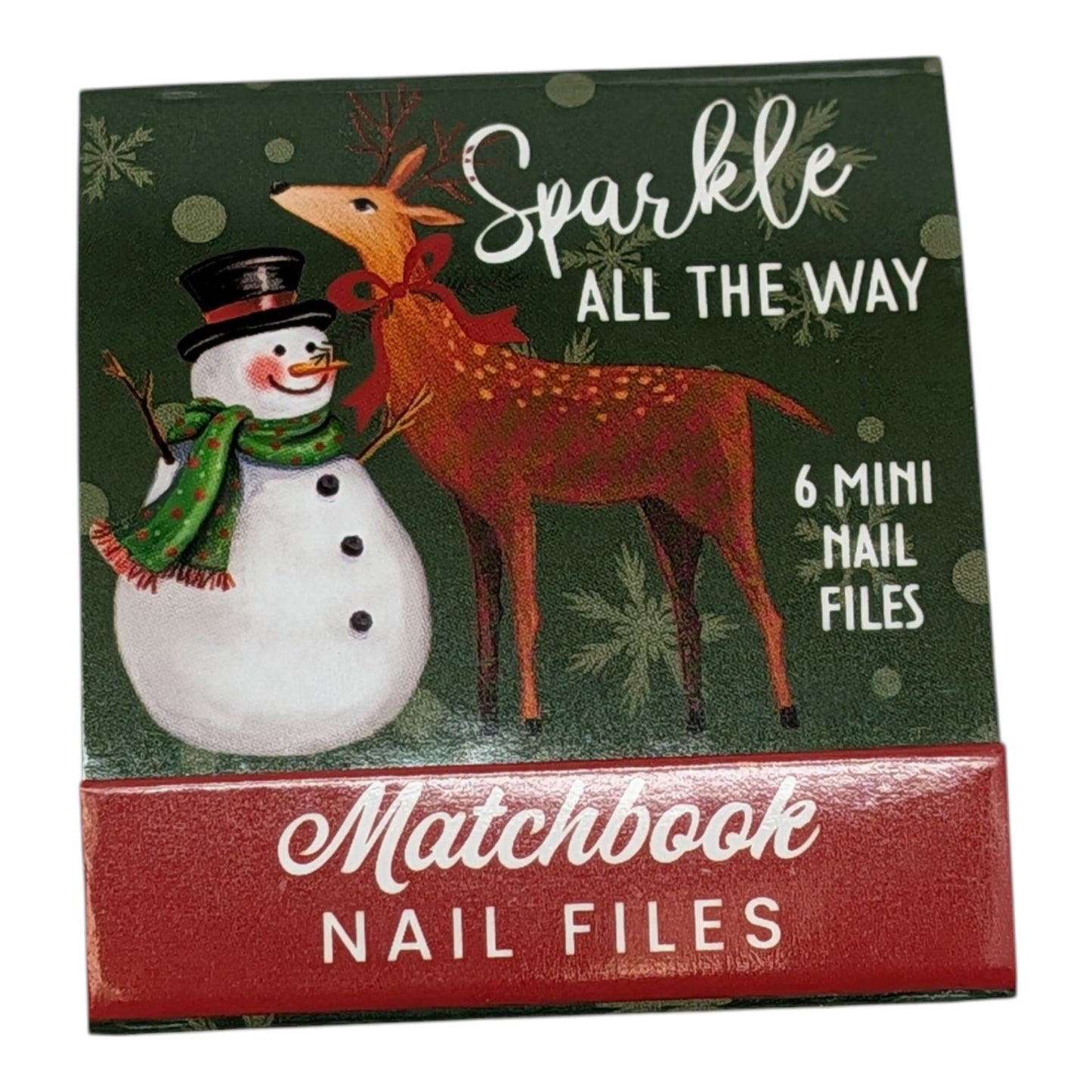 Sparkle All the Way Matchbook Nail Files