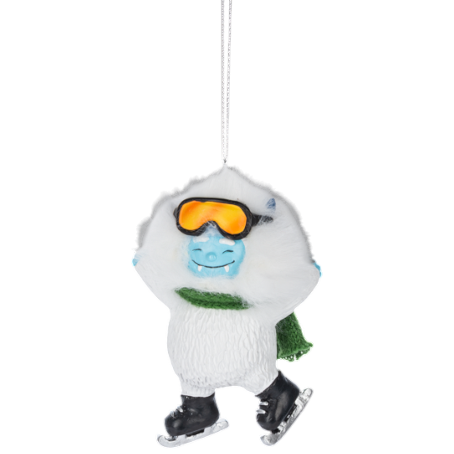 Yeti Ice Skater: A Legendary Winter Glider Ornament