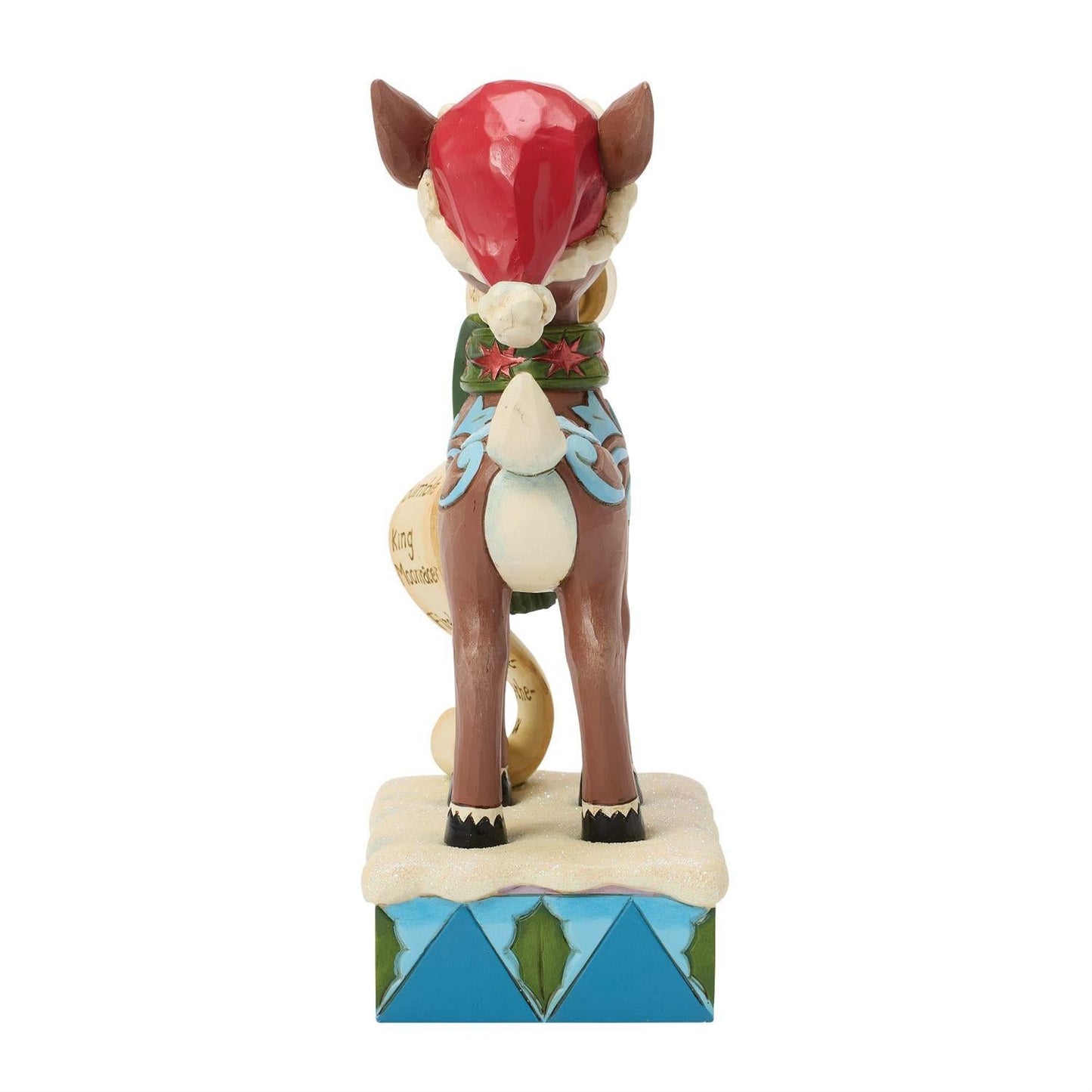 Rudolph with List in Mouth Figurine