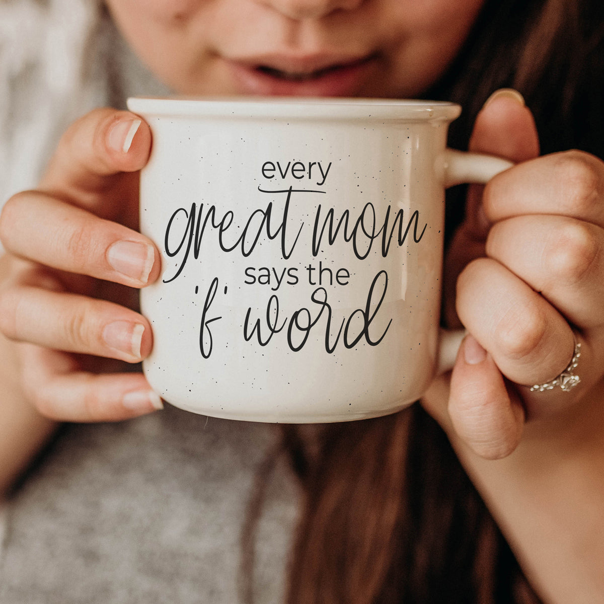 parenting humor ceramic coffee mug
modern farmhouse style mom mug