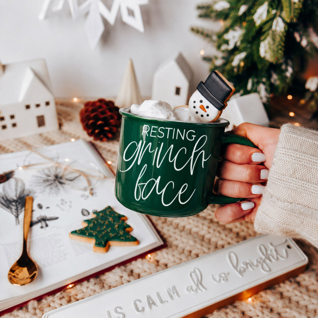 holiday cocoa mug with funny phrase
festive coffee cup for Christmas lovers
resting grinch face mug for Christmas lovers
funny grinch inspired Christmas cup
green grinch style coffee mug
holiday grump coffee cup
Christmas grinch vibes mug
funny grumpy Christmas mug