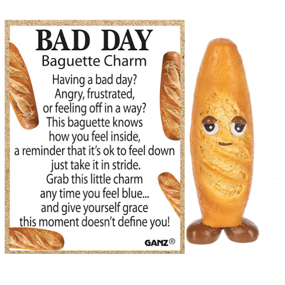 Bad Day Baguette Charm