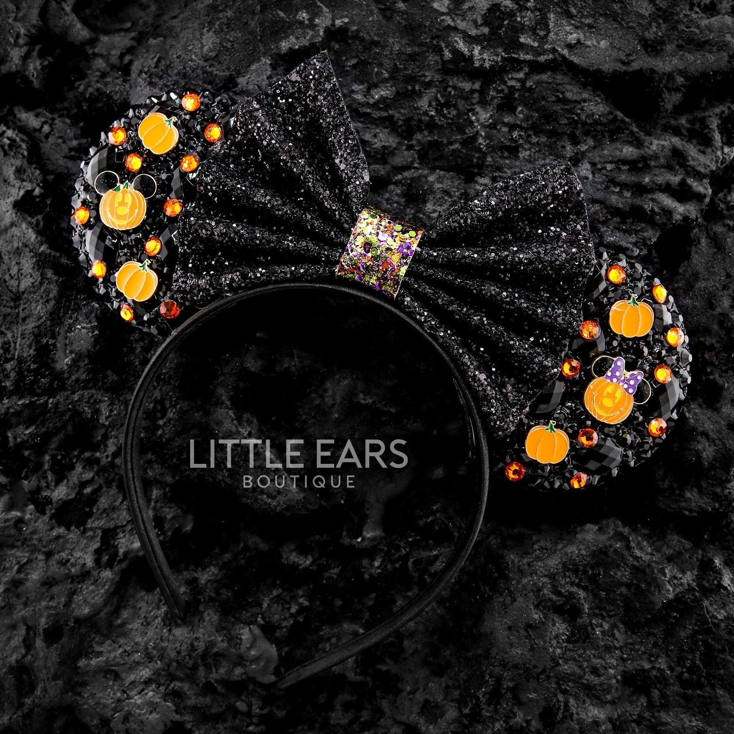 Halloween Sparkle Mickey Ears