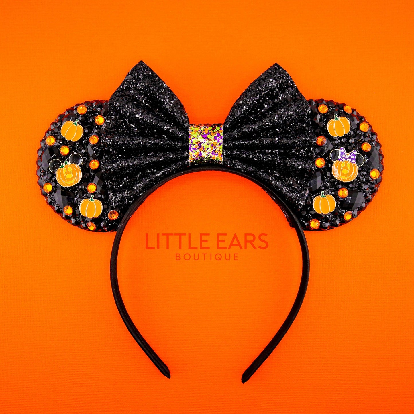 Halloween Sparkle Mickey Ears