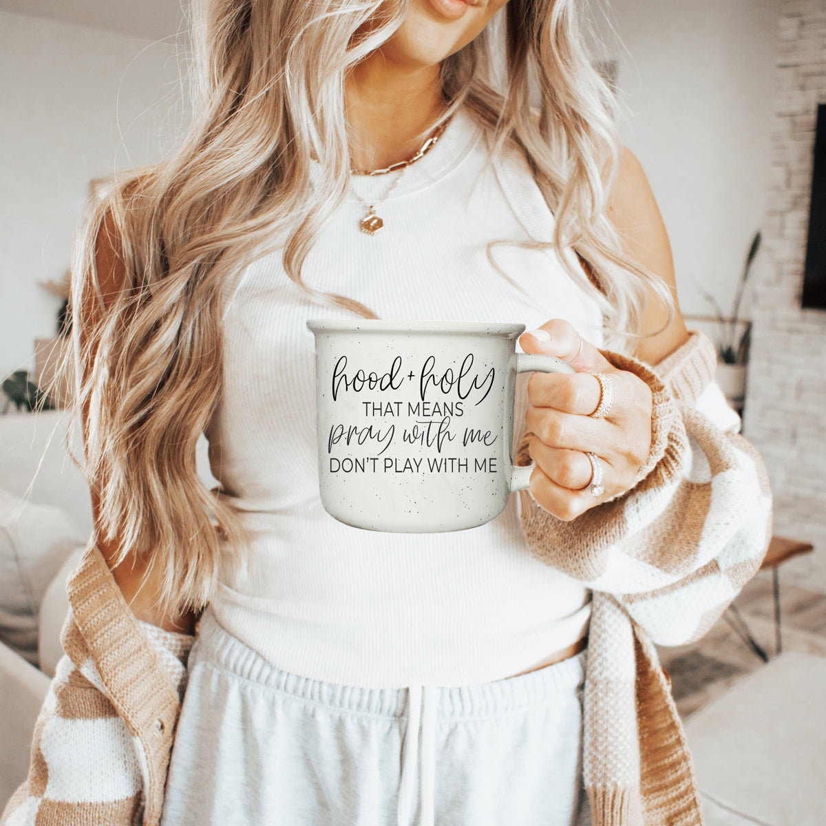 spiritual sass ceramic cup
christian luxury drinkware