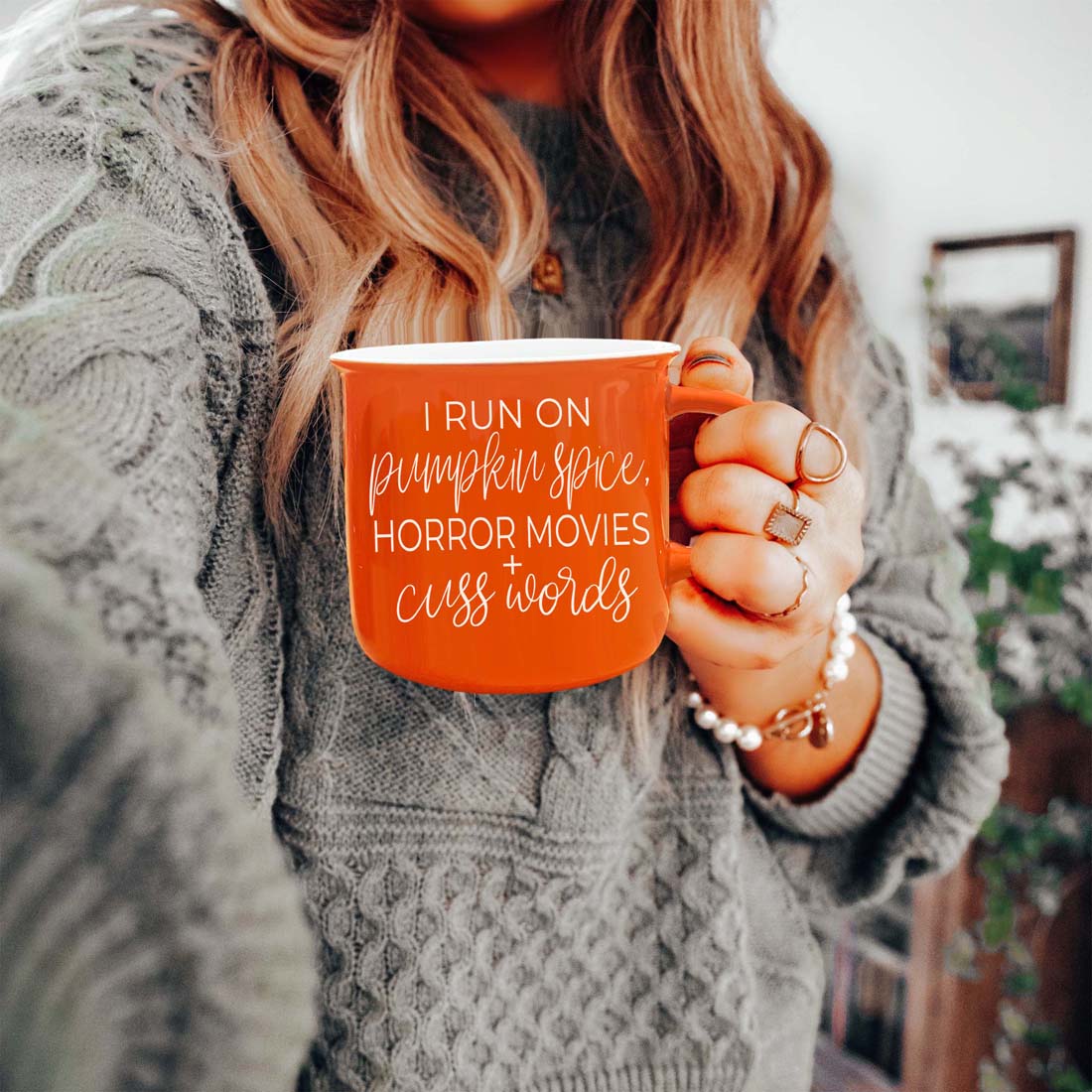 Pumpkin + Horror Mug