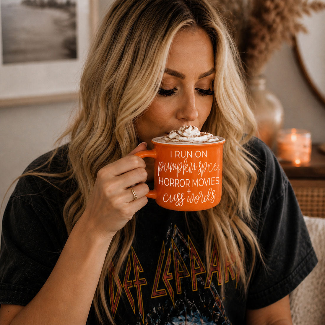 Pumpkin + Horror Mug