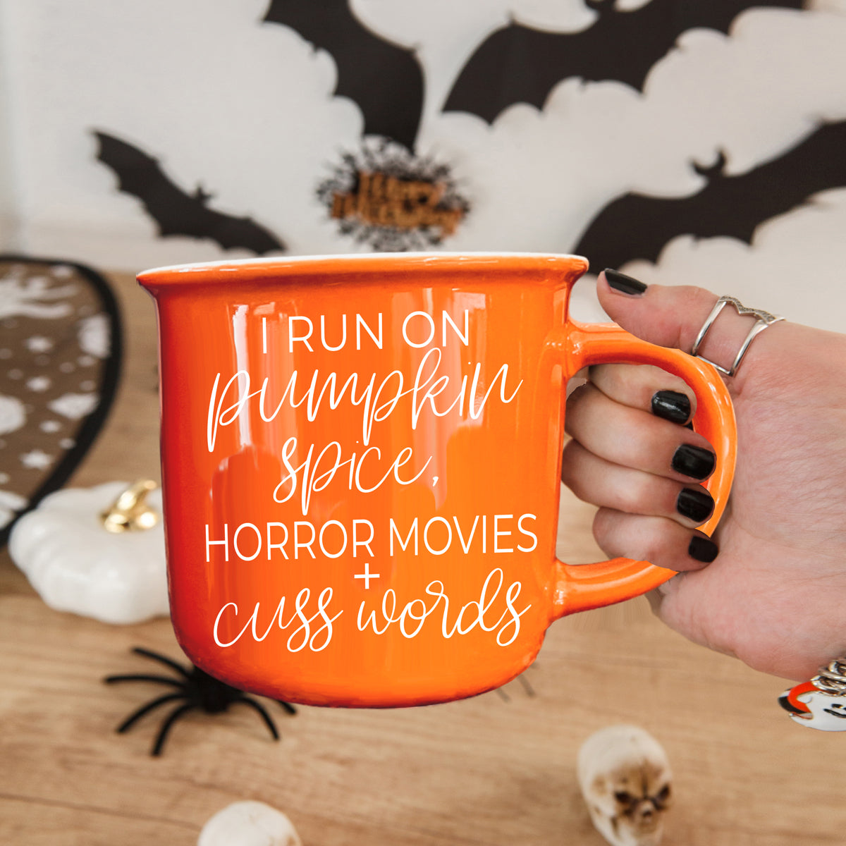 Pumpkin + Horror Mug