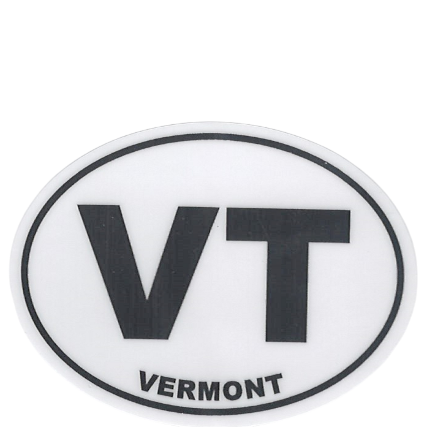 Small Vinyl Sticker - Vermont White Euro