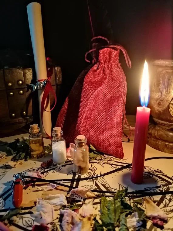 Chime Candles – Assorted Ritual Spell Candles for Energy & Intention -- by Moon Water Apothecary!