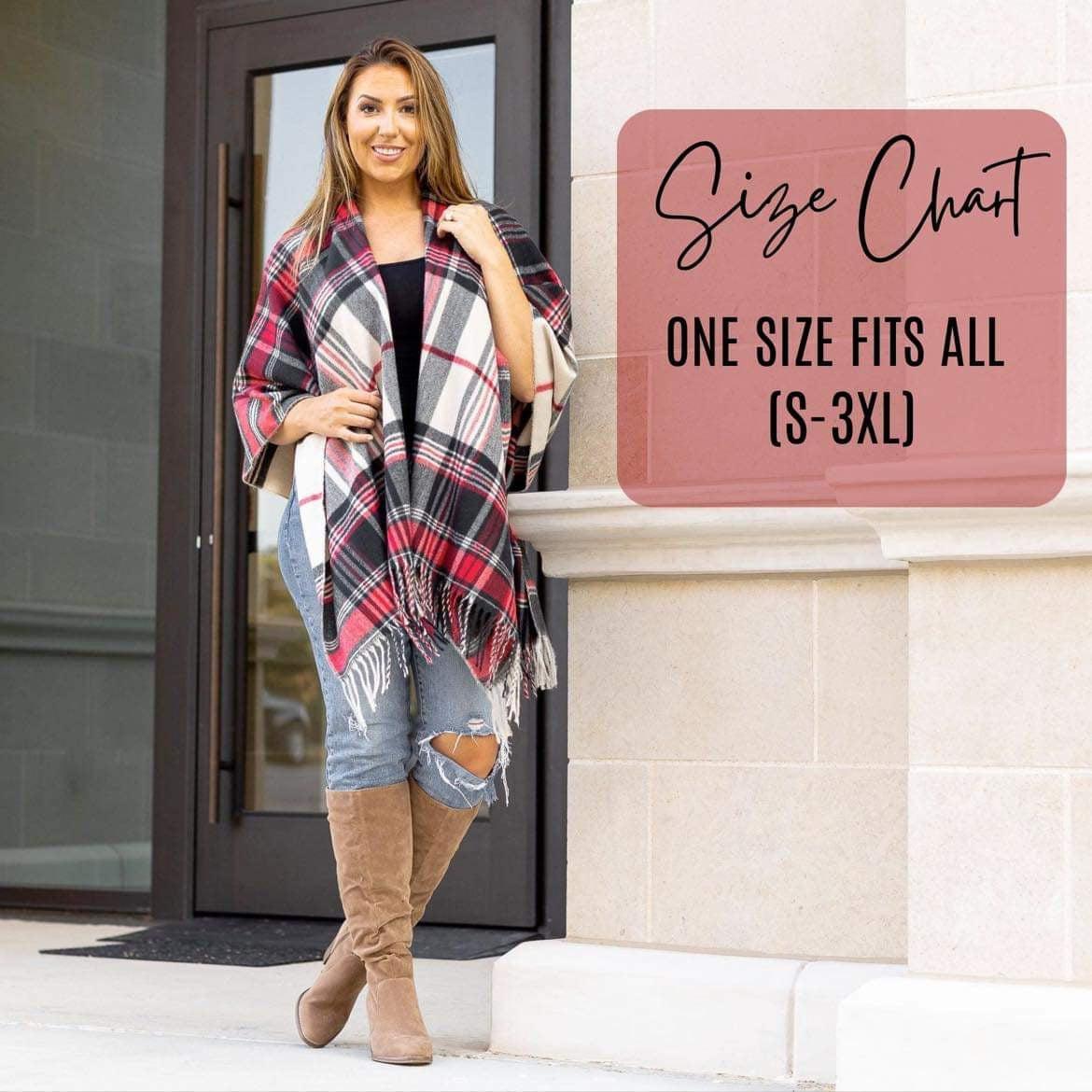 Ready to Ship |  The Lana One Size Shawl/Ponchos