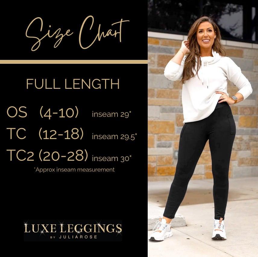 Ready to Ship | Brown FLEECE Full Length Leggings with Pockets*  - Luxe Leggings by Julia Rose®