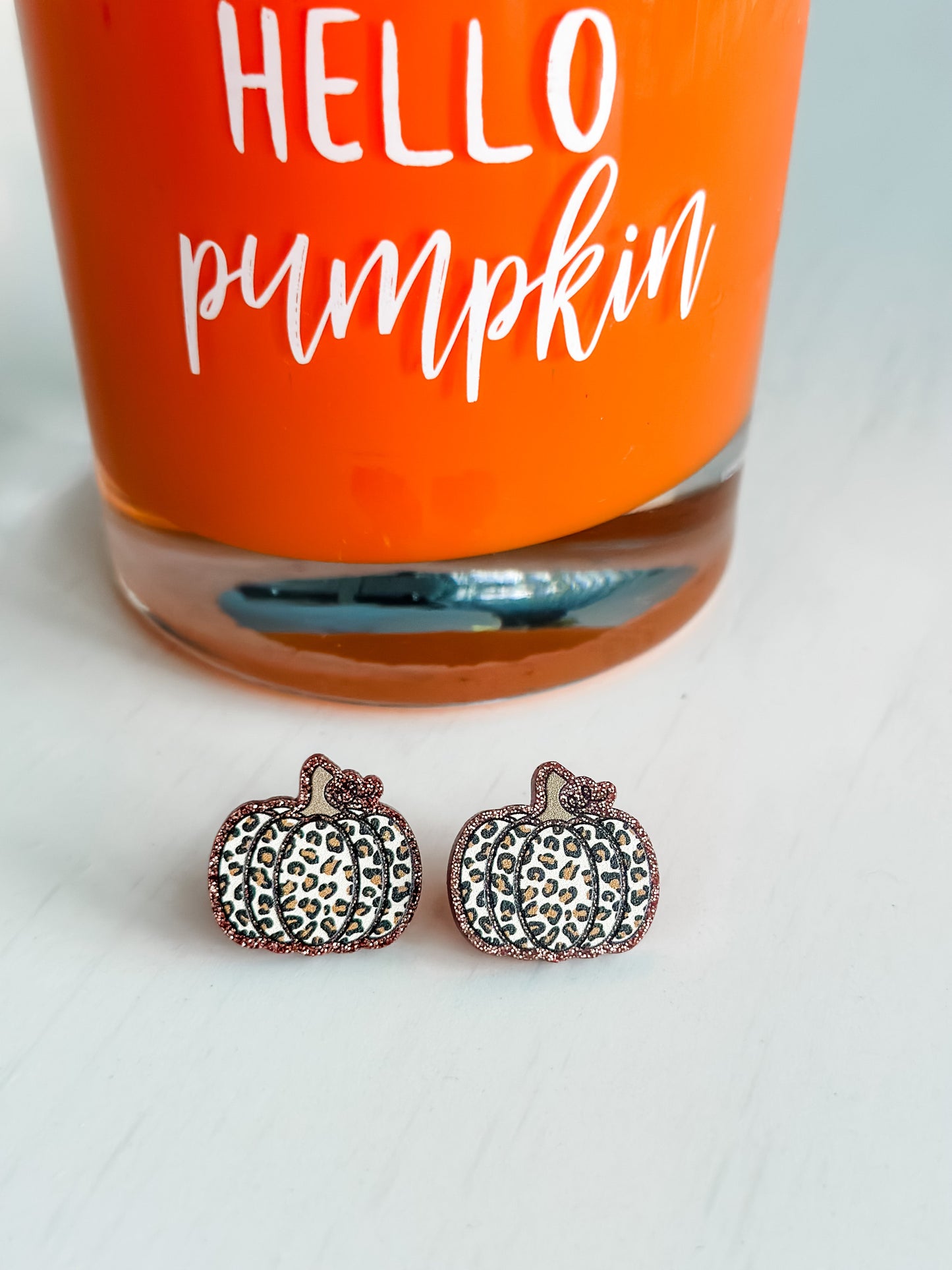 "Little Pumpkin" Studs