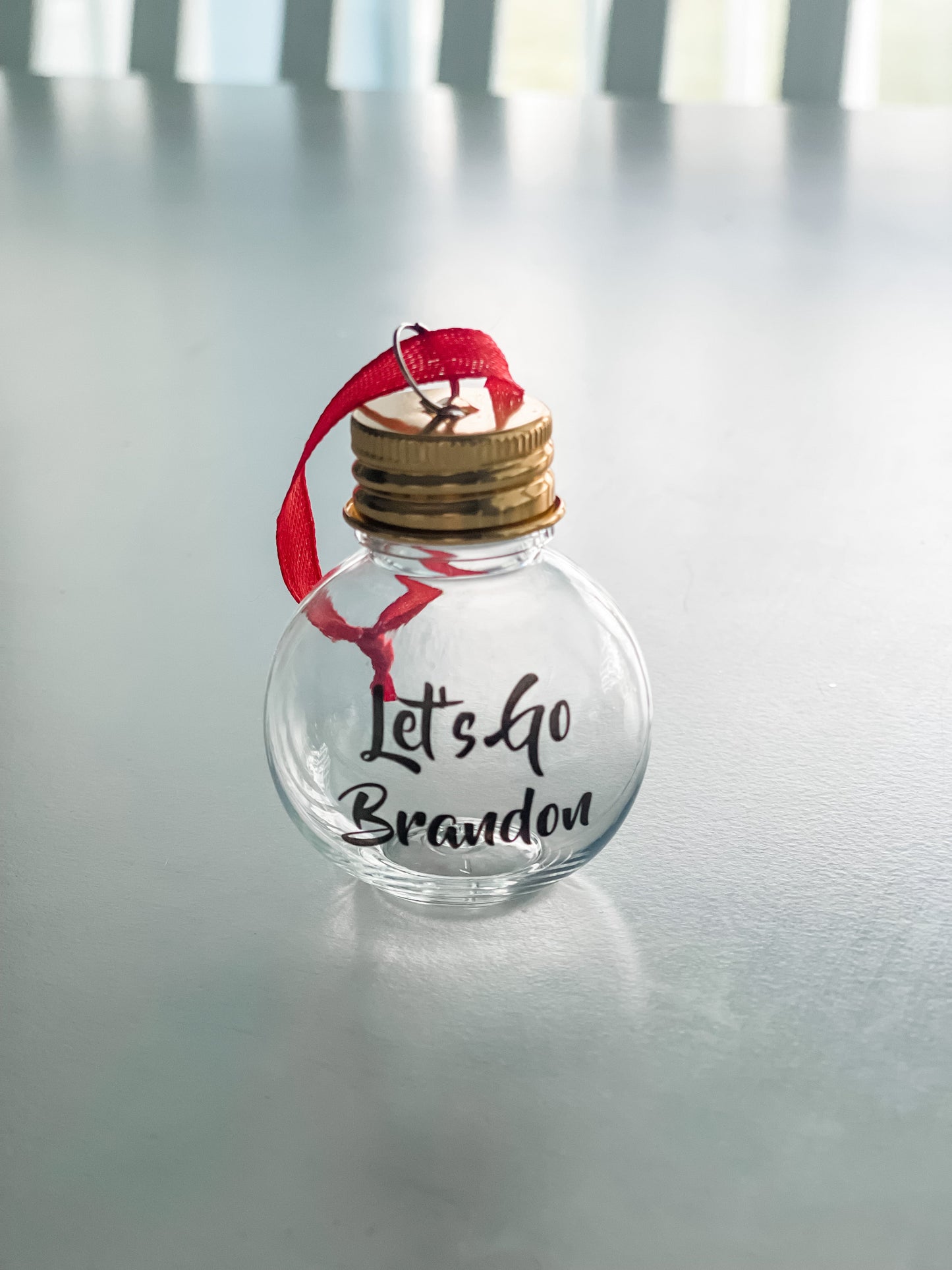 Let's Go Brandon "Shot Ball/Ornament"