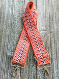 Crossbody Guitar Strap "VIV Orange"