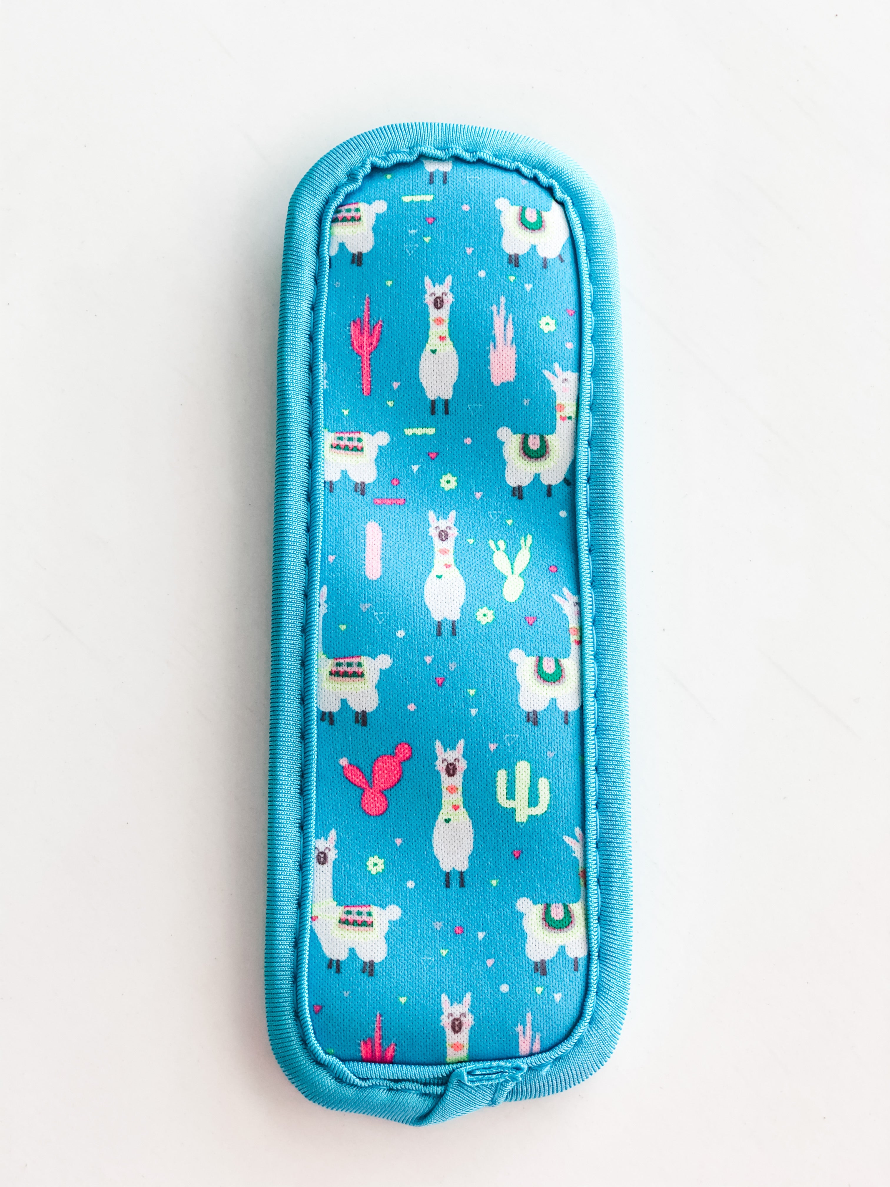 Neoprene Popsicle Holder "Llamas"